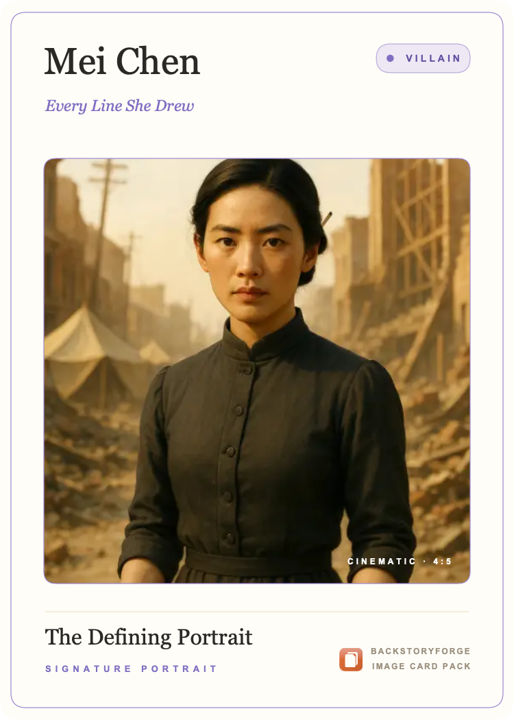 Mei Chen villain image card